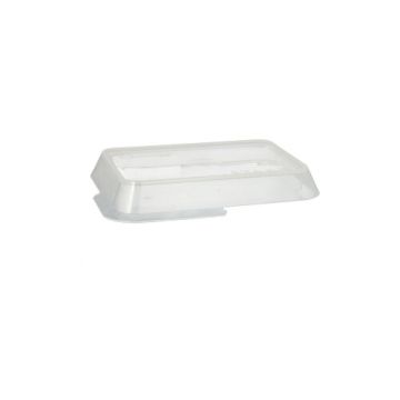 "Circulware by Haval" Lock för skålar Mix & Match kantig 2,5 cm x 15,6 cm x 11,7 cm transparent