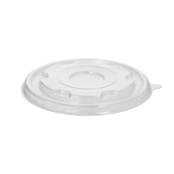 Lock för skålar R-PET rund Ø 17 cm · 1,5 cm glasklar