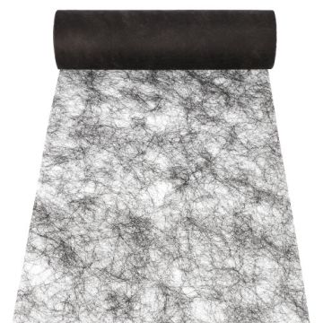 Bordslöpare "Sizoflor" 25 m x 30 cm svart