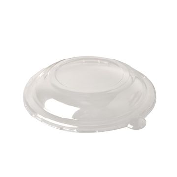 Lock, PET rund Ø 19 cm · 3 cm genomskinlig