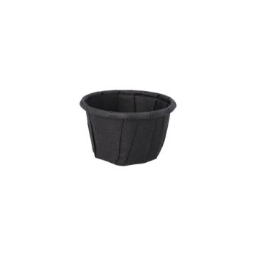 Form för salladsdressing, papper 10 ml Ø 3,5 cm · 2,2 cm svart