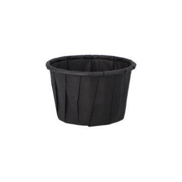 Form för salladsdressing, papper 35 ml Ø 5 cm · 3,1 cm svart