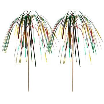 Partypinnar 15,5 cm "Fireworks" multicolor