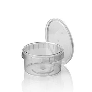 Delikatessbägare, PP 480 ml Ø 11,8 cm · 7 cm klar med originalförslutning