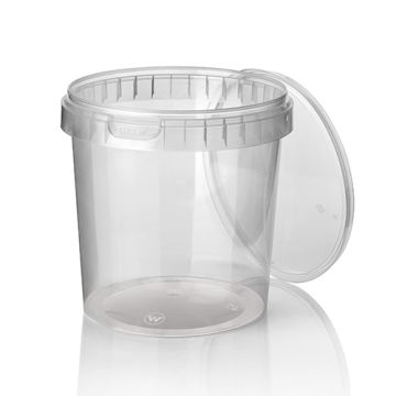 Delikatessbägare, PP 770 ml Ø 11,8 cm · 11,3 cm klar med originalförslutning