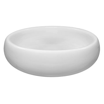 Fingerfood skål av porslin, rund, 250 ml, Ø 13 cm x 4,3 cm vit "Galba"
