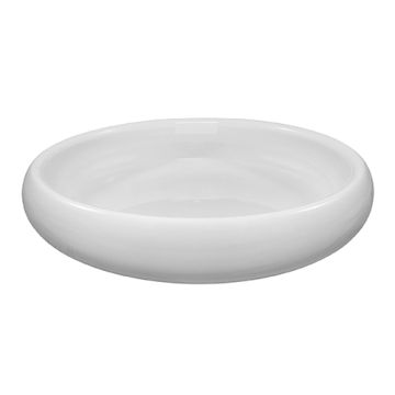 Fingerfood skål av porslin, rund, 250 ml, Ø 15 cm x 3,5 cm vit "Galba"