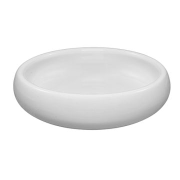 Fingerfood skål av porslin, rund, 80 ml, Ø 9,5 cm · 2,7 cm vit "Galba"