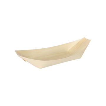 Fingerfood - Skålar , Trä "pure" 16,5 cm x 8,5 cm "Båt"