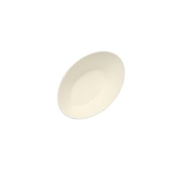 Fingerfood - Skålar, sockerrör "pure" 20 ml 2,7 cm x 5 cm x 8 cm vit "Egg"