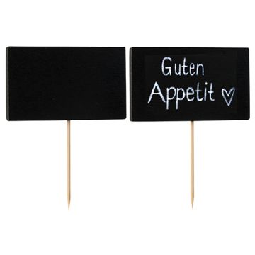 Spett för plockmat 9 cm "Blackboard"