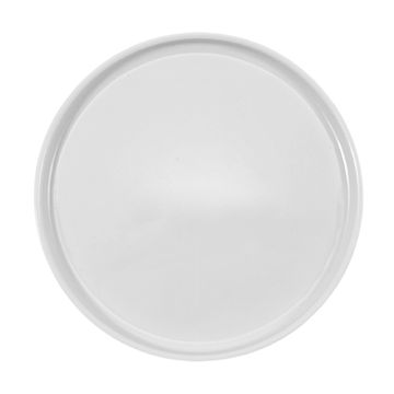 Fingerfood tallrik av porslin, rund Ø 16 cm x 1,2 cm vit "Ano"