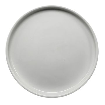 Fingerfood tallrik av porslin, rund Ø 12 cm x 1,2 cm vit "Ano"