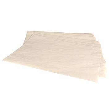 Silkespapper 50 cm x 37,5 cm vit