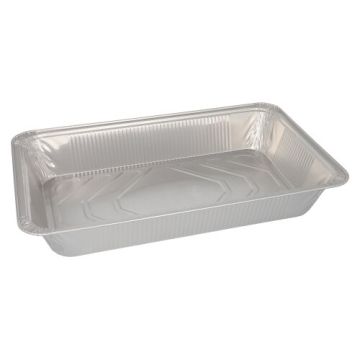 Form, aluminium kantig 8,5 l 8 cm x 32,6 cm x 52,7 cm 1/1