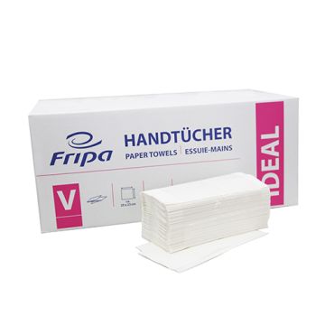 Pappershandduk V-vikt 23 cm x 25 cm Zick Zack, 1-lag