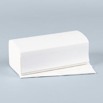Pappershandduk V-vikt 25 cm x 23 cm kritvit "Comfort" 2-lags (20x160)