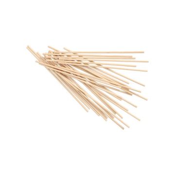 Rörpinnar för smaksättning, trä "pure" Ø 3 mm · 15 cm