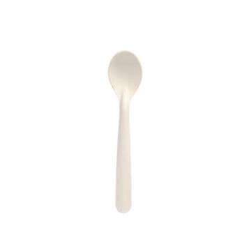 Kaffesked, papper "pure" 14,5 cm vit