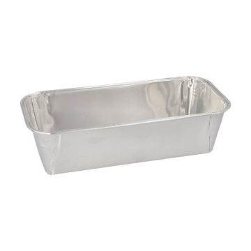 Form, aluminium kantig 1,09 l 6 cm x 10,2 cm x 23 cm