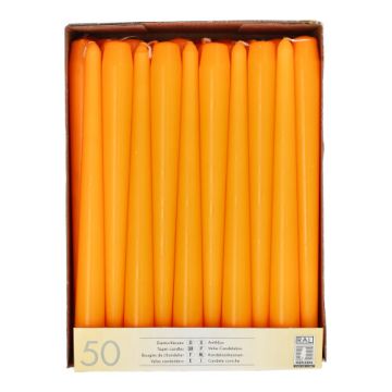 Antikljus Ø 2,2 cm · 25 cm orange