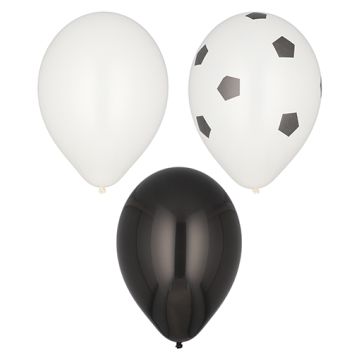 Ballonger Ø 29 cm sorterade färger "Football"