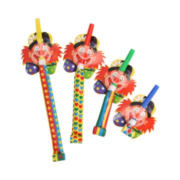 Blåsutrulle "Clown ansikte"