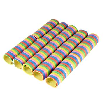 Serpentiner 4 m "Stripes" flamskyddad