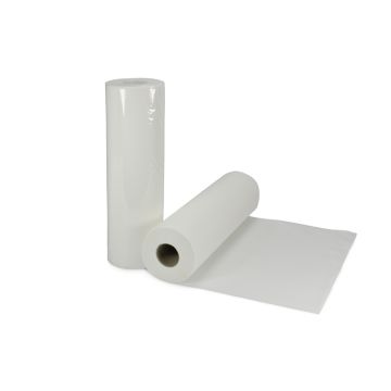 "Medi-Inn" Brittspapper rullar Ø 12,5 cm · 50 m x 50 cm vit perforiert auf 35 cm