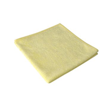 Mikrofiberduk 40 cm x 40 cm gul