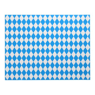 Bordstablett, papper 30 cm x 40 cm "Bayersk blå"