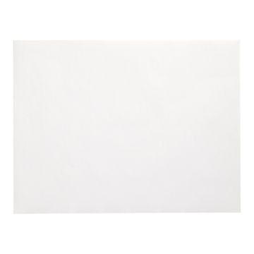 Bordstablett, papper 30 cm x 40 cm vit