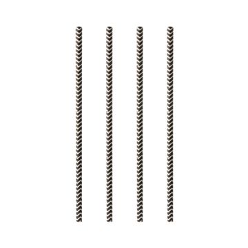 Sugrör av papper "pure" Ø 6 mm · 20 cm "Zig-Zag"