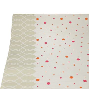 Duk, papper 3 m x 1,2 m "Rosa"