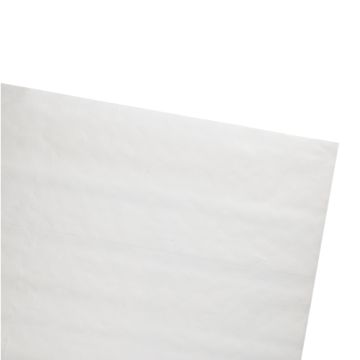 Pappersduk med damastprägling kantig 70 cm x 60 cm vit