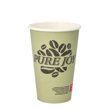 Bägare, papper "pure" 0,3 l Ø 9 cm · 10 cm sorterade färger