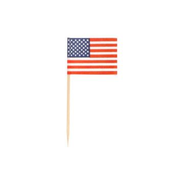 Partypinnar 8 cm "America"