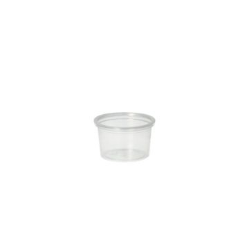 Portionsbägare, PP rund 30 ml Ø 4,6 cm · 2,8 cm klar