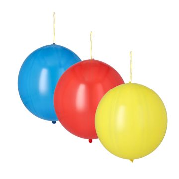 Punchballonger Ø 40 cm sorterade färger