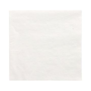 Servett 1-lagers 1/4-vikt 33 cm x 33 cm vit