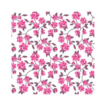 Servett, 3-lags 1/4-vikt 25 cm x 25 cm fuchsia "Milleflora"