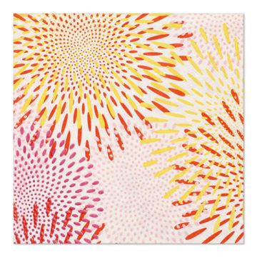 Servetter, 3-lagers 1/4-vikt 33 cm x 33 cm "Bubbly Fireworks"