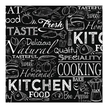 Servetter, 3-lagers 1/4-vikt 33 cm x 33 cm "Kitchen"