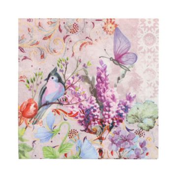 Servetter, 3-lagers 1/4-vikt 33 cm x 33 cm "Lisette"