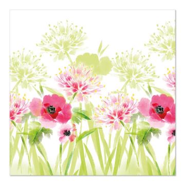 Servett, 3-lags 1/4-vikt 33 cm x 33 cm "Summer Breeze"