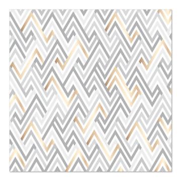 Servetter, 3-lagers 1/4-vikt 33 cm x 33 cm "Triangle"