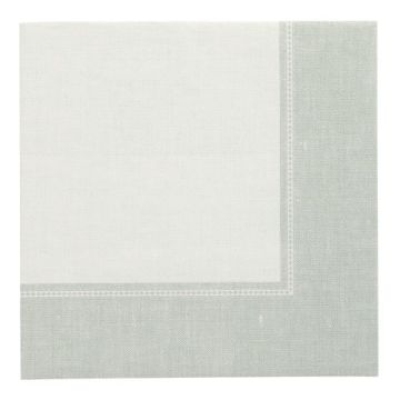 Servetter "ROYAL Collection" 1/4-vikt 40 cm x 40 cm jadegrön "Linum"