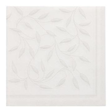 Servetter "ROYAL Collection" 1/4-vikt 40 cm x 40 cm vit "New Mediterran"