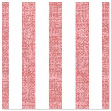 Servetter "ROYAL Collection" 1/4-vikt 40 cm x 40 cm vinröd "Lines"