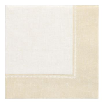 Servetter "ROYAL Collection" 1/4-vikt 40 cm x 40 cm creme "Linum"